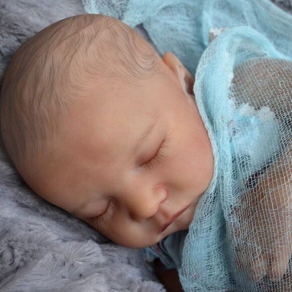 Charex Lifelike Reborn Baby Dolls - 18 Inch Realistic Newborn Baby Girl, Real B - Picture 2 of 15